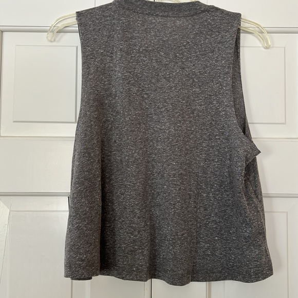 Spiritual Gangster NWT Grey Crop Top, Size L - Picture 2 of 7
